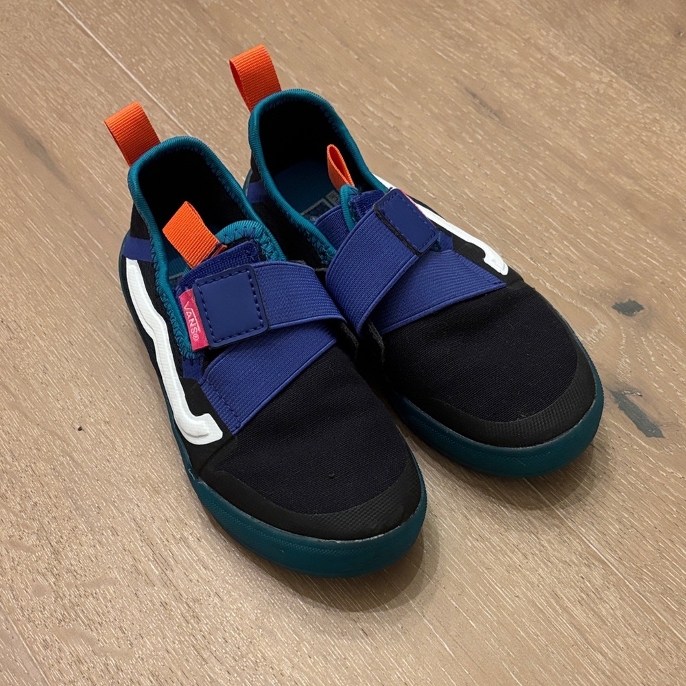 Vans Kids EVDNT Ultimate Waffle V Sneakers - Blue and Black